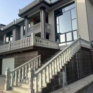 三沙 芝麻白别墅阳台栏杆，楼梯栏杆