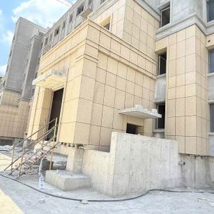 三沙 黄金麻干挂，工地实拍