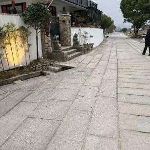 三沙仿古石铺装效果