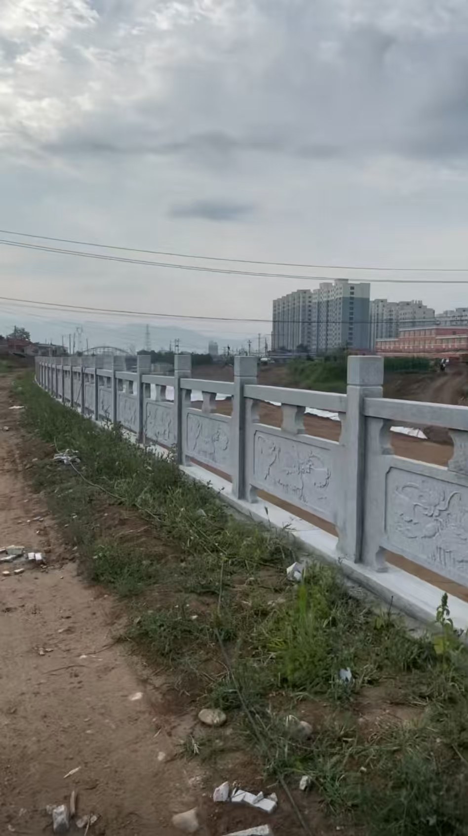 三沙 石材河道栏杆