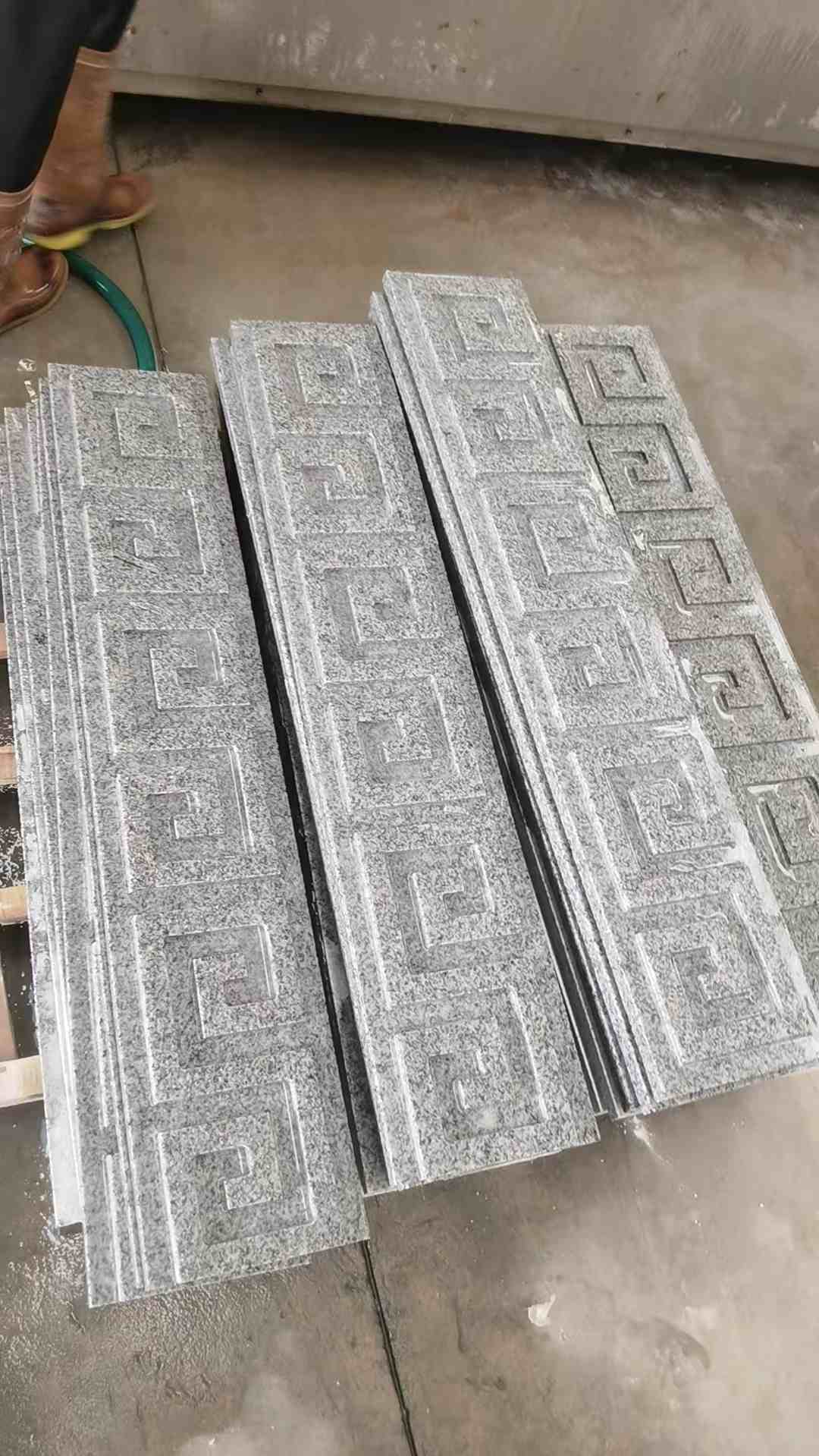 三沙 别墅回纹线条，雕刻