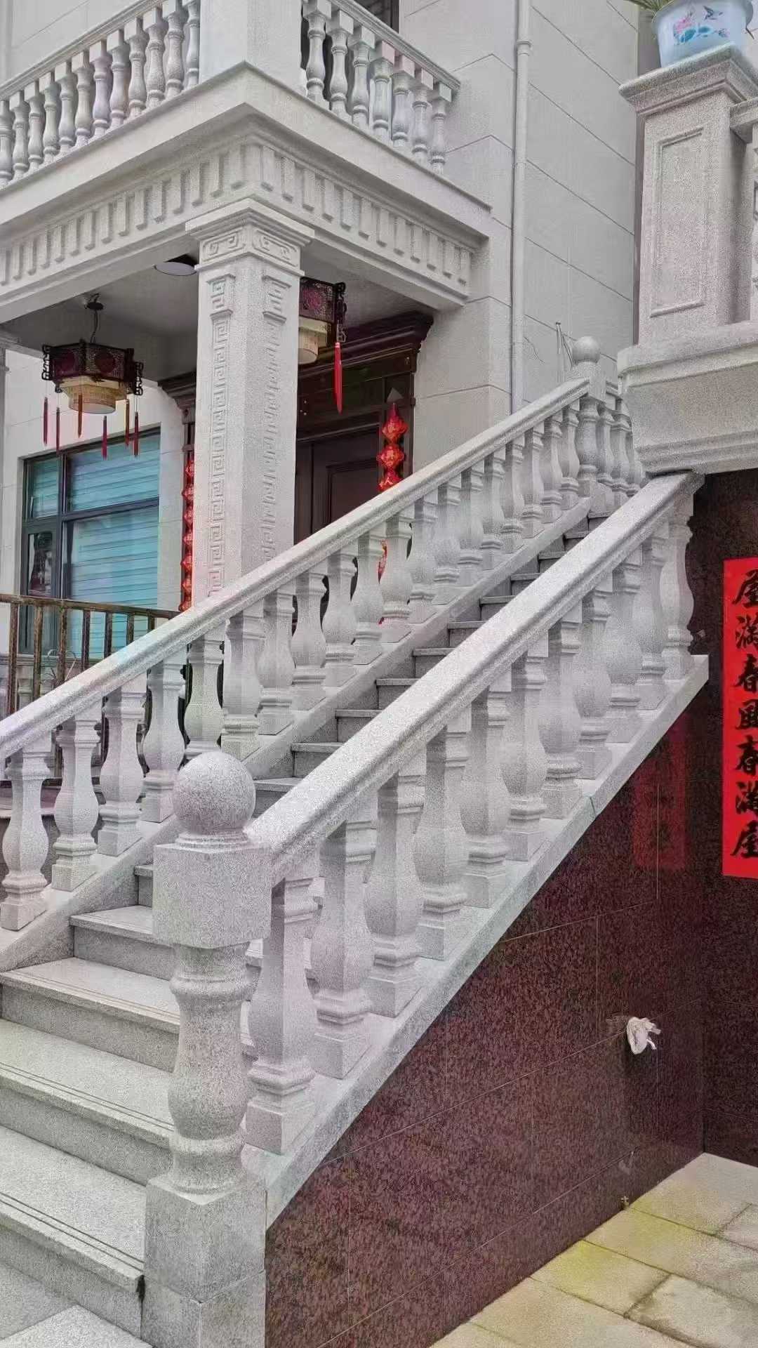 三沙 天然石材 阳台庭院护栏、栏杆