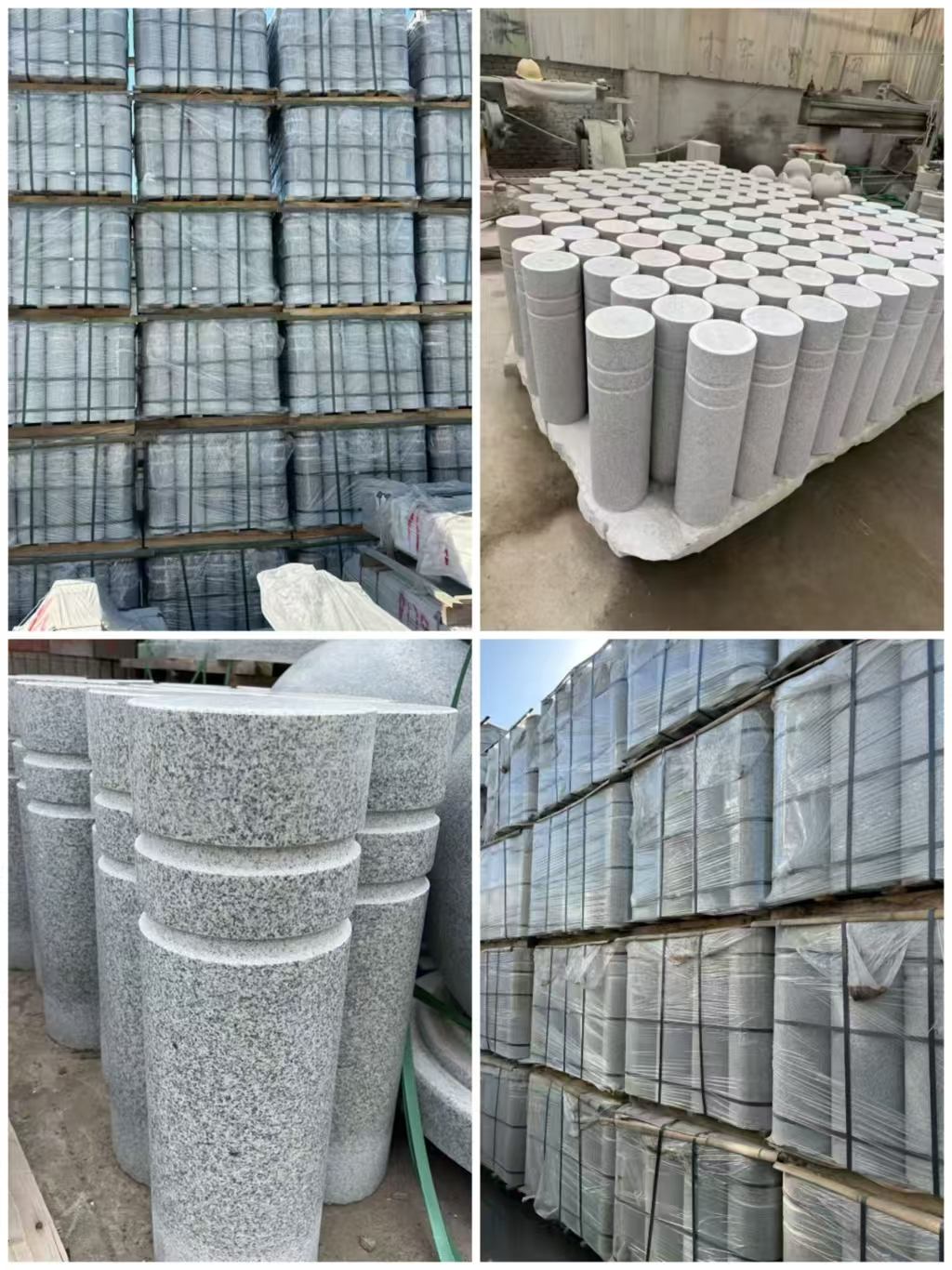 三沙 芝麻白花岗岩挡车柱、隔离柱多少钱