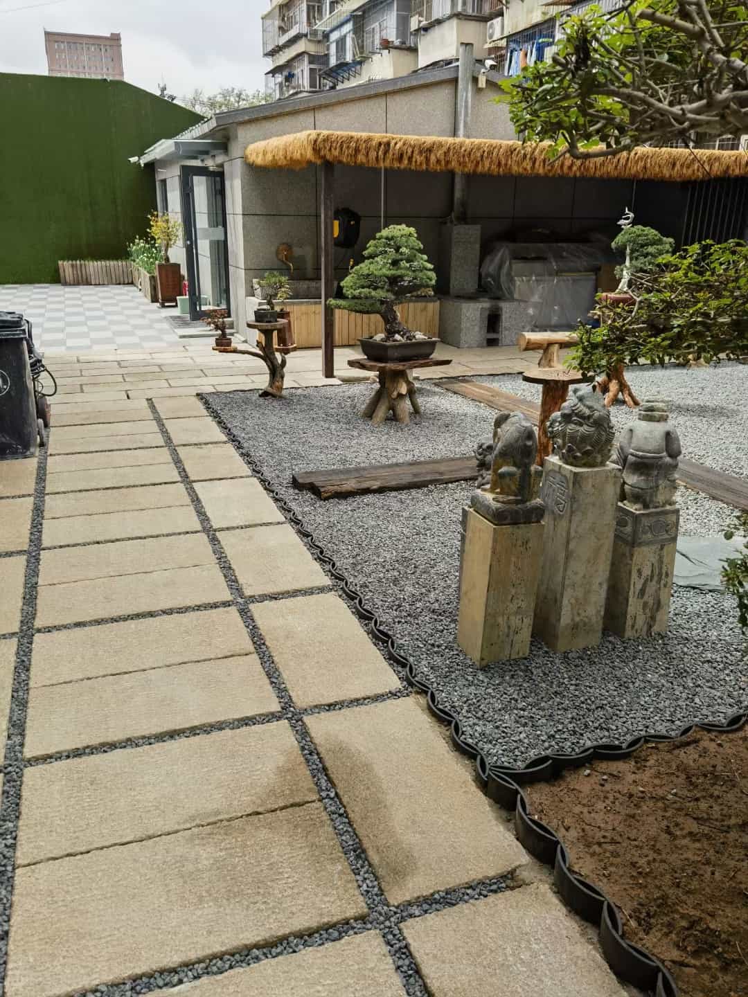三沙仿古石铺装效果