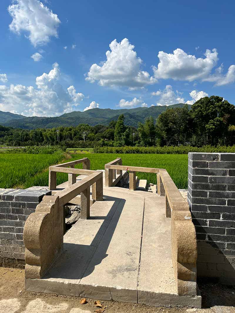 三沙花岗岩仿古石材景区使用案例