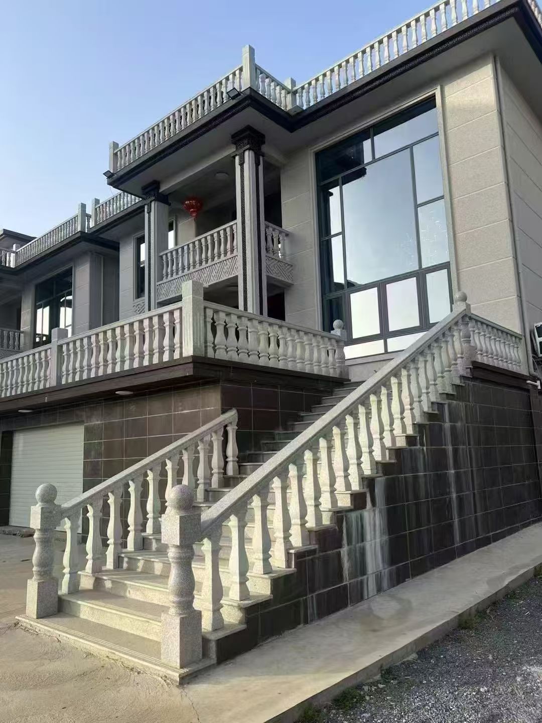 三沙 芝麻白别墅阳台栏杆，楼梯栏杆