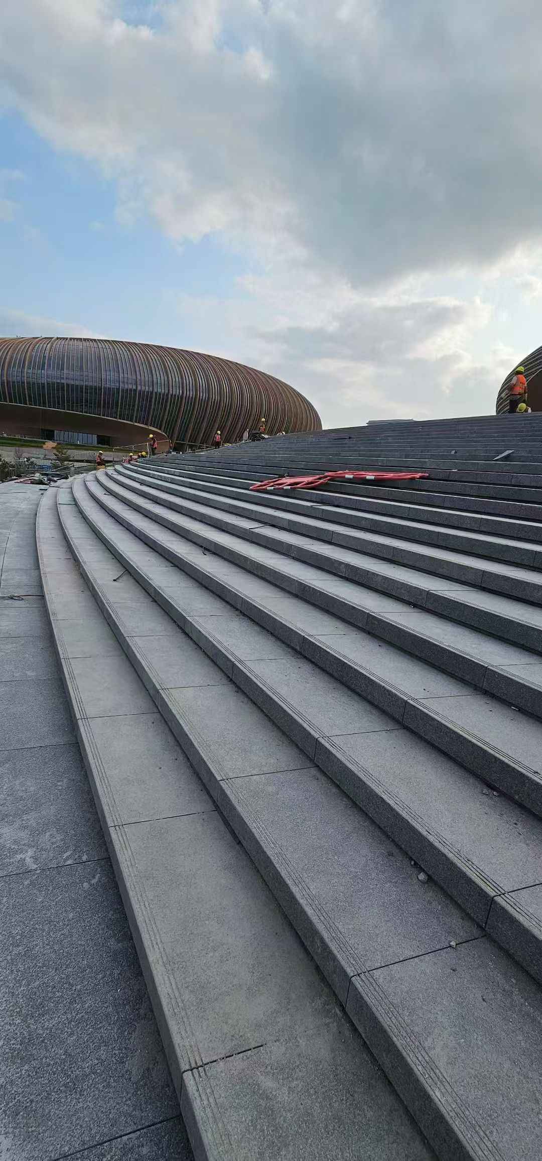 三沙 弧形整石台阶铺装效果图