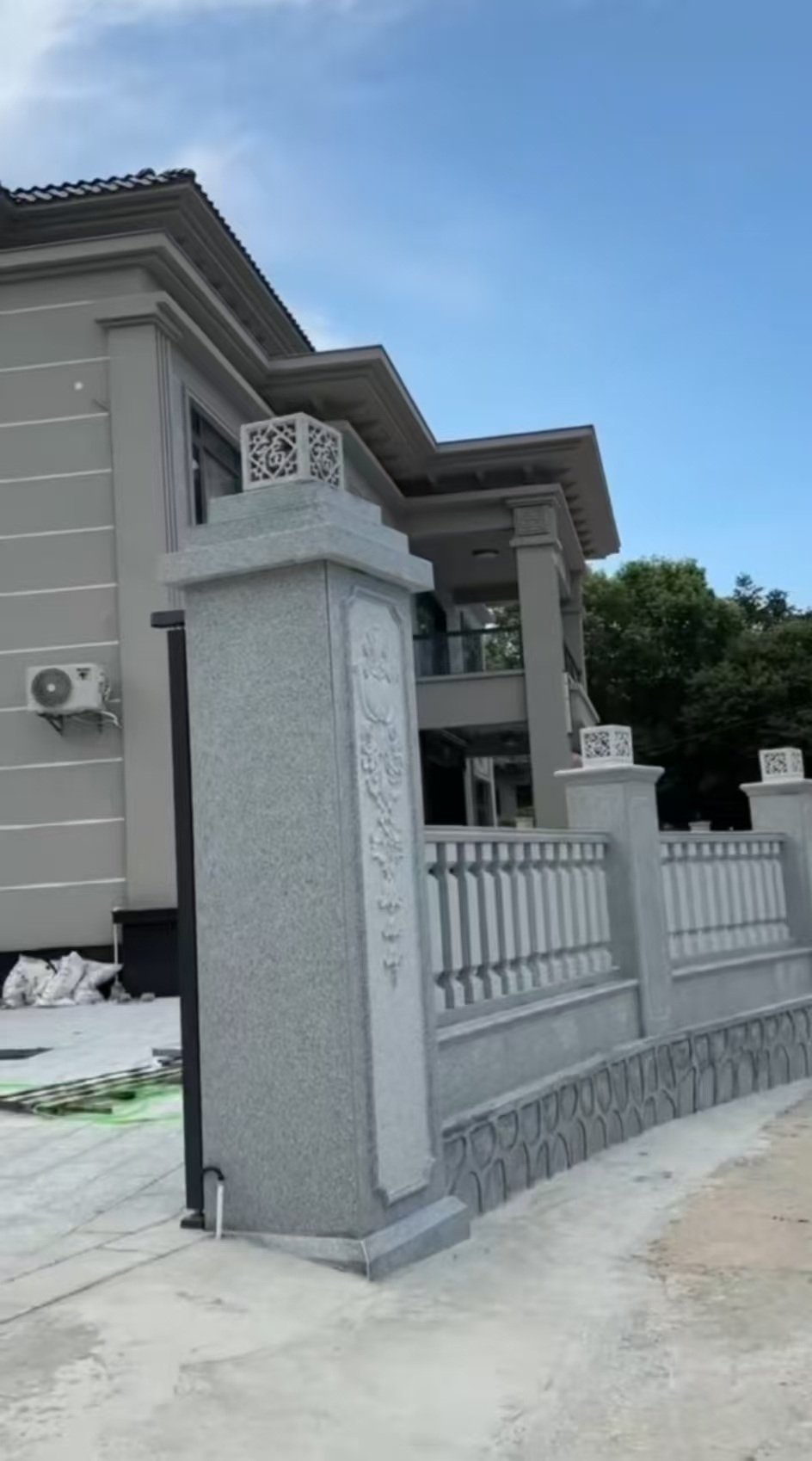 三沙 芝麻白别墅围墙栏杆，私人订制