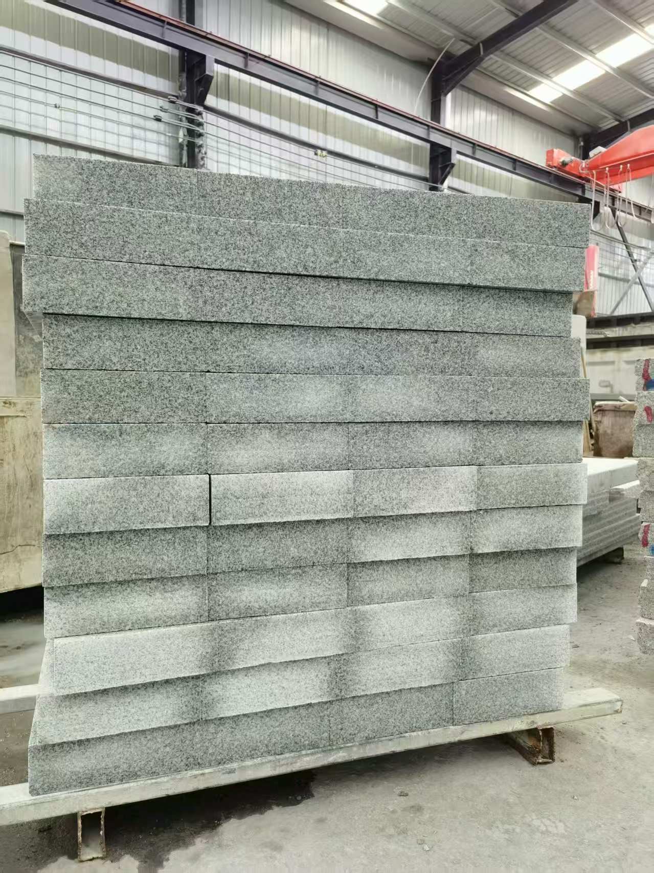 三沙 芝麻白10公分300*600广场地铺，A料定制，尺寸标准，厚薄均匀